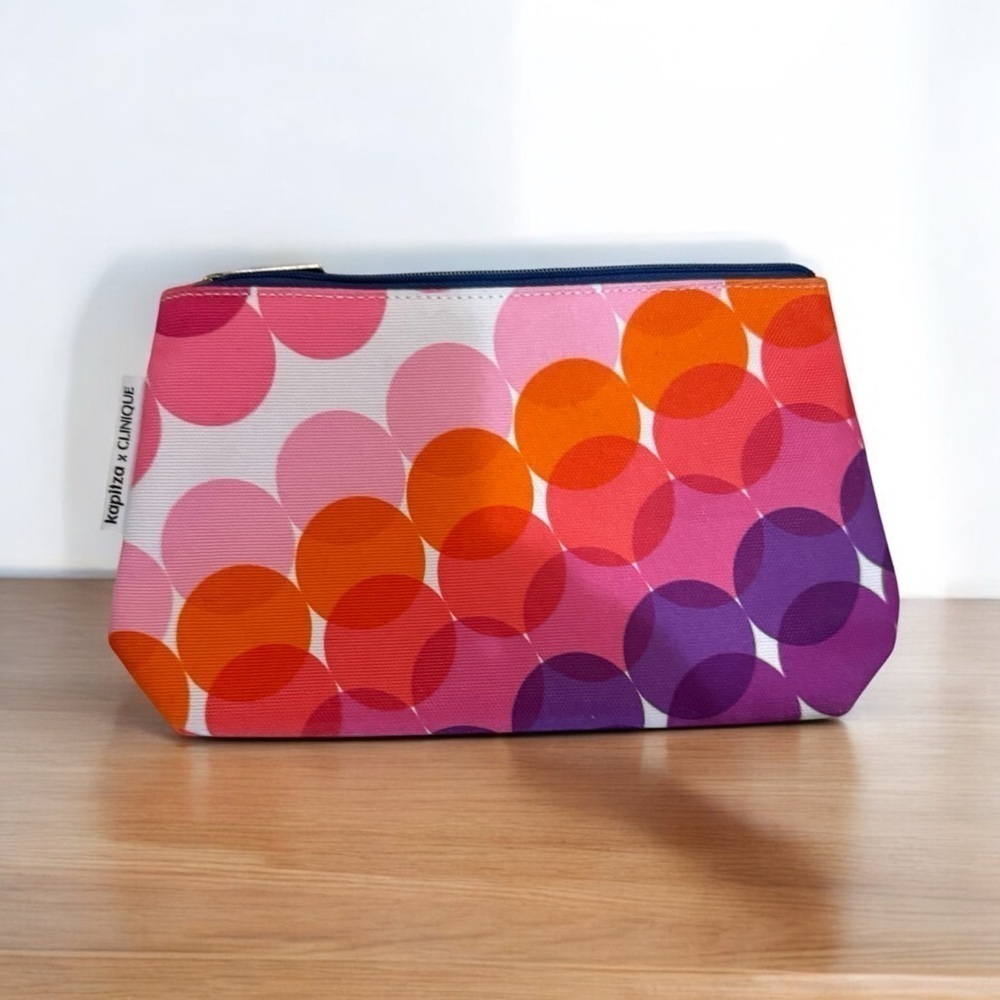 Clinique Multicolor Cosmetic Bag